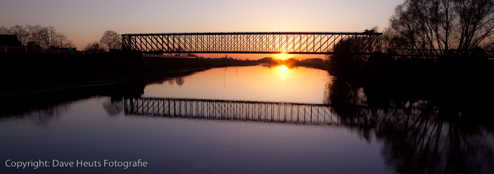 Zonsondergang in Griethausen
